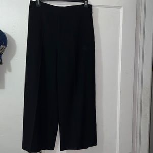 Black wide leg pants